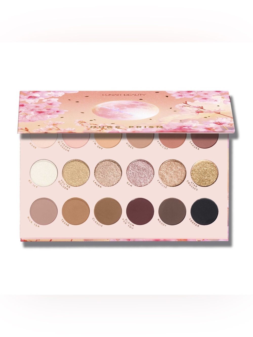 New in Box Lunar beauty nude Prism Eyeshadow Palette